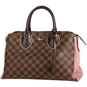 Louis Vuitton Normandy Damier Brown Magnolia Pink